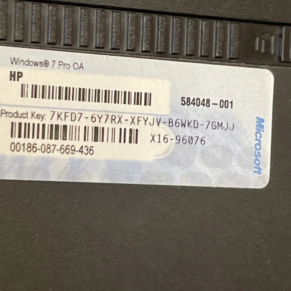 HP identify likely
